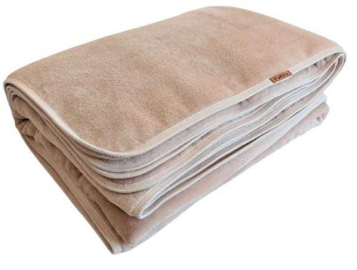 Doppeldecke kuschedecke beige 300g/m2