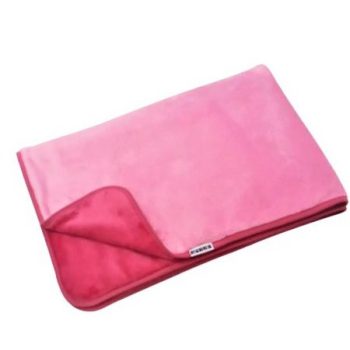 Meleg Fleece Babatakaró dupla rózsaszín pink