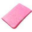 Meleg Fleece Babatakaró dupla rózsaszín pink