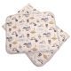 Babyschlafdecke mit Doppel-Lagen und Katzenmuster