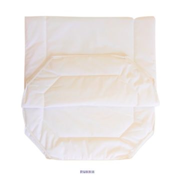   Puha flanel bélelt óvodai lepedő műanyag fektetőre – vízálló változatban is