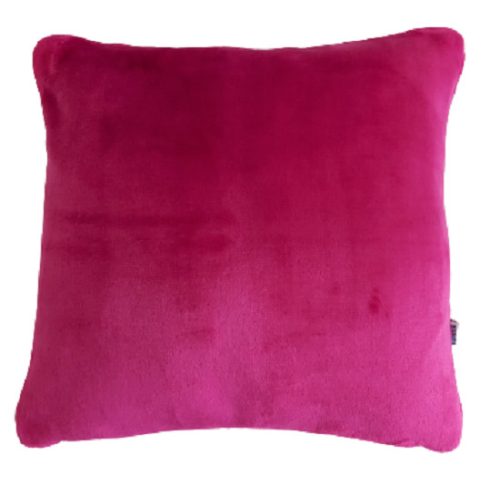 Plüss párnahuzat pink