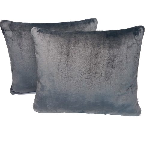 Szürke Fleece párnahuzat 50x60 